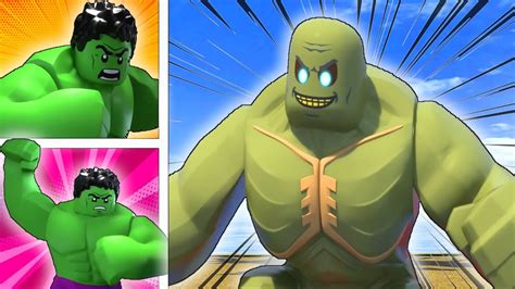 Hulk vs Abomination boss final lego Marvel super heros epic battle!!!! - YouTube