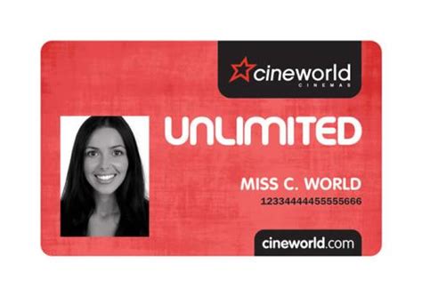 Cineworld Unlimited card £116 (£140 West End) + individual tickets for ...