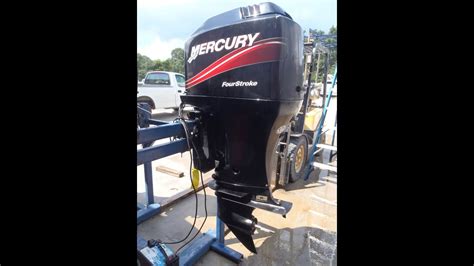 Used 2005 Mercury 90ELPT 90HP 4-Stroke Outboard Boat Motor 20" Shaft ...