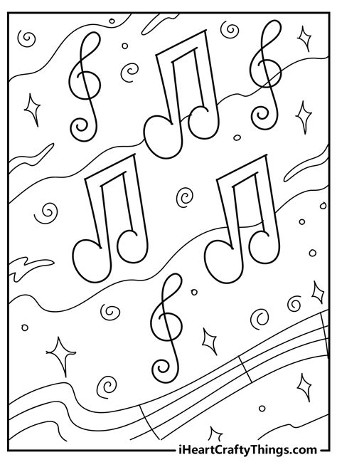 Discover 83 best music notes coloring pages , free to print and ...