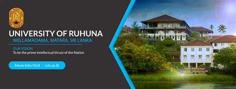 University of Ruhuna, Sri Lanka - Home