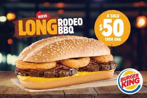 El Long Rodeo BBQ llegó a Burger King® | Burger king, Hamburguesas, Menú