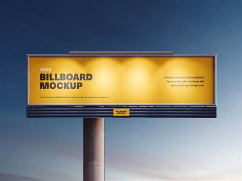 Three Realistic Large Billboard Mockups from Different Views Free ...