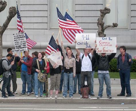 Iraq War Fifth Anniversary Protest, San Francisco, March 19, 2008