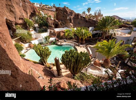 Lagomar museum, house of Omar Sharif in Lanzarote, Canary Island, Spain, Europe Stock Photo - Alamy