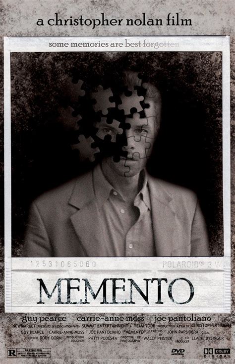 MEMENTO, Christopher Nolan (2000) | Filmes, Cartaz