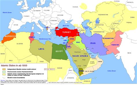 Mapa De Europa Y Oriente Proximo - Mapa Fisico