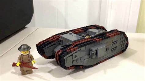 Lego WW1 Mark V Tank - YouTube