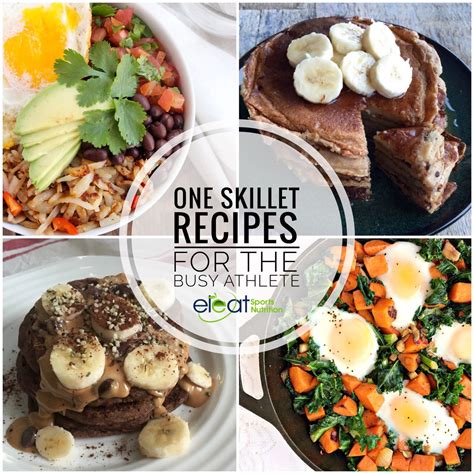 One Skillet Recipes For The Busy Athlete — Eleat Sports Nutrition, LLC | One skillet meals ...