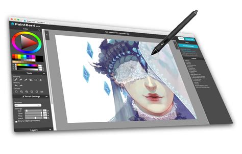 PaintBerri.com art community offers free browser paint tool — Surface Pro Artist