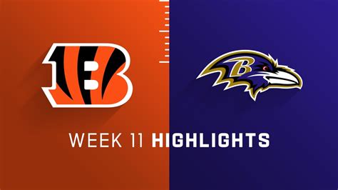 Cincinnati Bengals vs. Baltimore Ravens highlights | Week 11