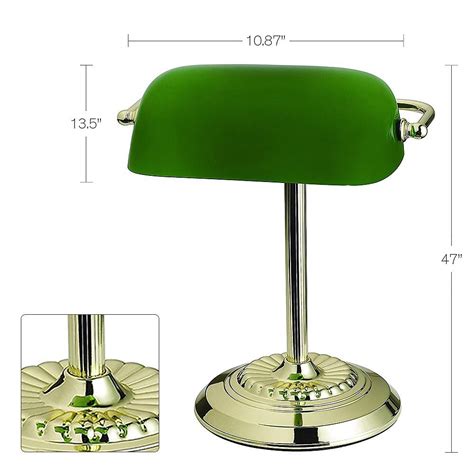 Tensor Incandescent Bankers Desk Lamp, 13.25" H, Brass (094120-000) | Staples® - Staples.ca ...