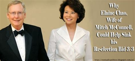 Why Elaine Chao, Wife of Mitch McConnell, Could Help Sink his Re ...