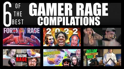 6 OF THE BEST! Gamer Rage Compilations on YouTube - YouTube