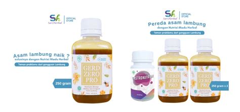 Gerd Zero Pro - Obat Maag Madu Lambung Herbal gerd - Heealthy Surgery Care