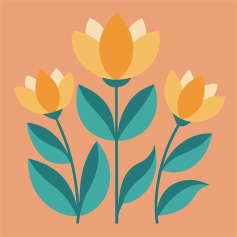 Premium Vector | Tulip flowers vector illustration