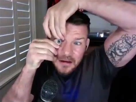 UFC's Michael Bisping Pulls Out Fake Eyeball, Peep This Video!