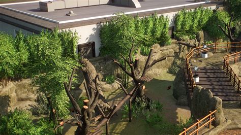 Constructed this Realistic Red Panda Habitat in my Zoo! : PlanetZoo | Panda habitat, Planet zoo ...