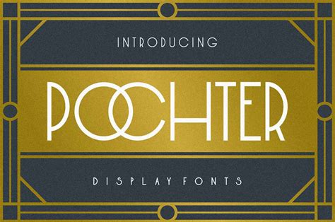 Art Deco Fonts: 35+ Best Extravagant Typefaces on The Designest