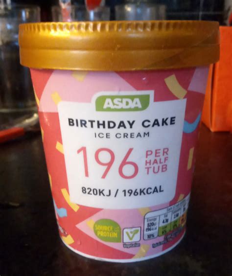 2021 Ice Creams #2: Asda Birthday Cake Ice Cream – Spirit of Dee