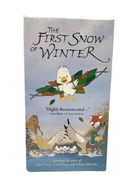 THE FIRST SNOW of Winter 1998 VHS Brand NEW Sealed Watermarks £42.88 ...