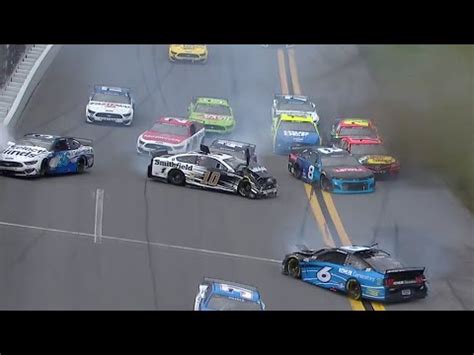 Massive wreck early in the Daytona 500 | Extended Highlight | NASCAR ...