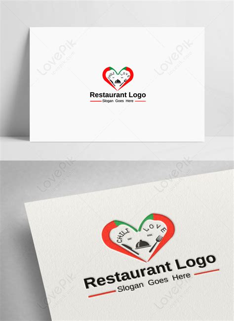 modern simple elegant chili love restaurant logo template image_picture free download 450063805 ...