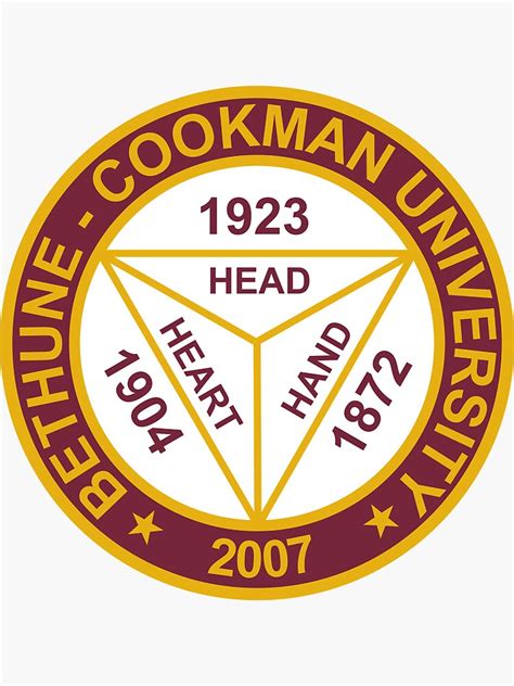 "Bethune Cookman University" Sticker for Sale by pangeranstore | Redbubble