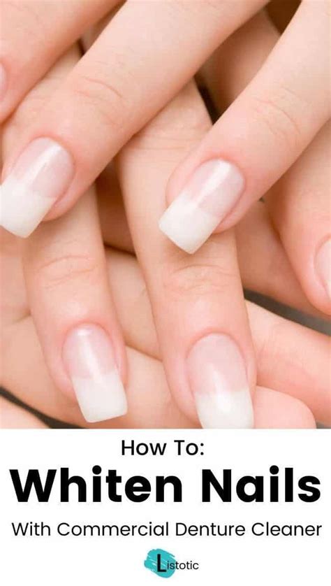 Best Ways To Whiten Your Nails (so easy and they actually work!)