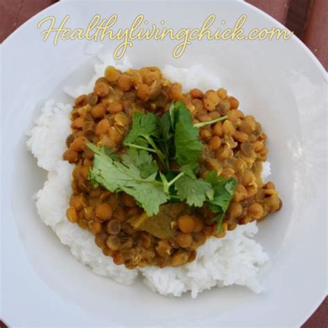 Instant Pot Vegetarian Indian Dahl - Healthy Living Chick