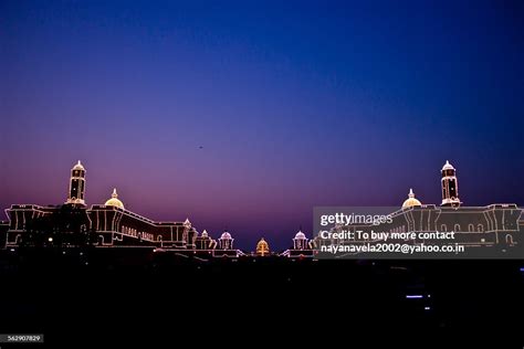 Raisina Hills Delhi High-Res Stock Photo - Getty Images