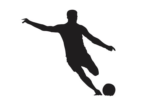 Female Soccer Player Silhouette Vector Png Silhouette - vrogue.co