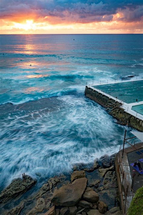 Bondi-Icebergs-long-exp-sunrise-V - Global Girl Travels