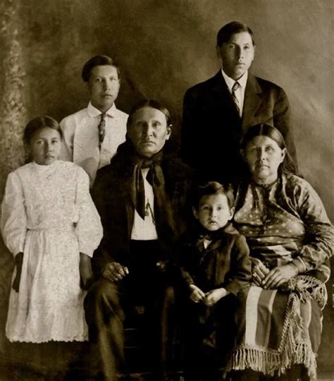 OSAGE FAMILY , 1903 | Indiani d'america, Indiana, America