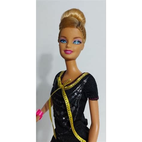 Boneca Barbie Fashion Designer Eu Quero Ser Estilista original Mattel | Shopee Brasil