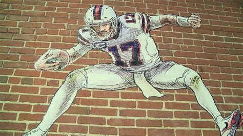 2 new Josh Allen murals pop up ahead of Bills-Packers game | wgrz.com