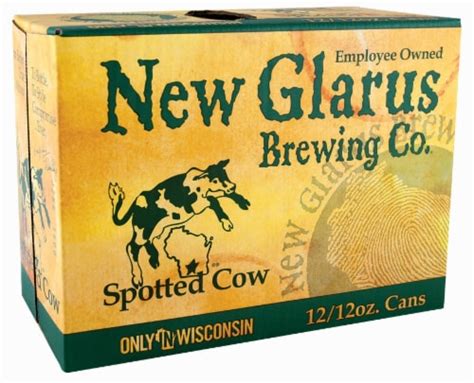 New Glarus Spotted Cow Beer, 12 can / 12 fl oz - QFC