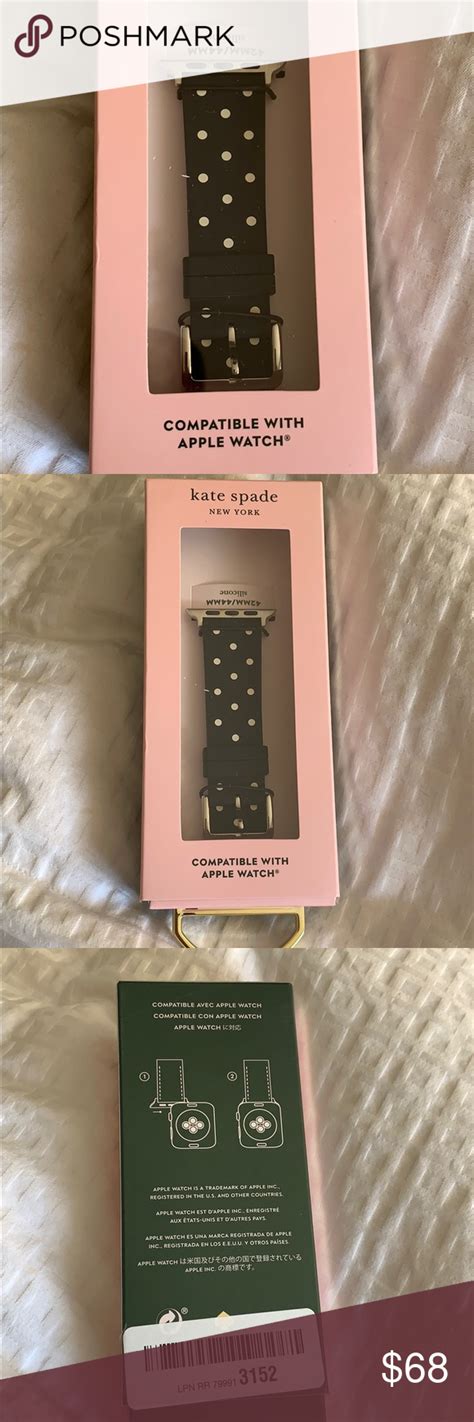 Kate Spade Apple compatible Watch Band! | Kate spade, Watch bands, Spade