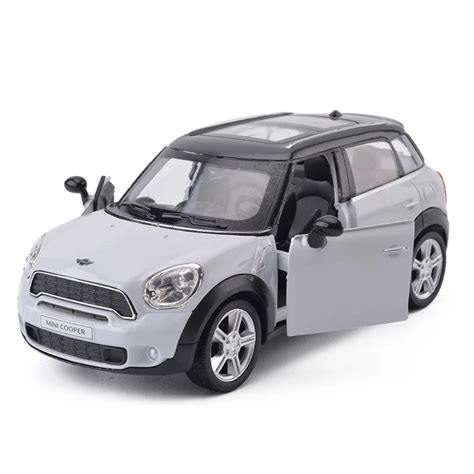 1:36 Scale Car Model For Mini Cooper Countryman Alloy Die casting Car Model Pull Back Toys ...