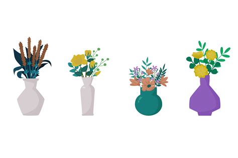 Set Tree Plant Design Vector Graphic by empatsekawanstudio · Creative Fabrica