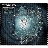Amazon.com: Rixart The Galaxy Map Poster Wall Decor Art Print 30x30 Inches Photo Paper Material ...
