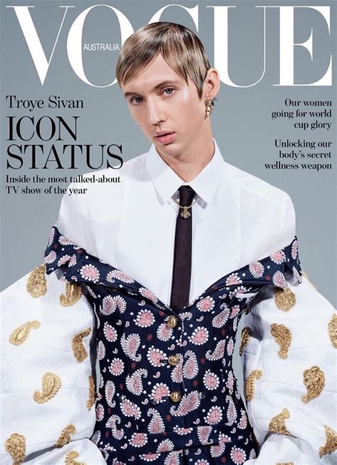 Troye Sivan Covers Vogue Australia in Thom Browne