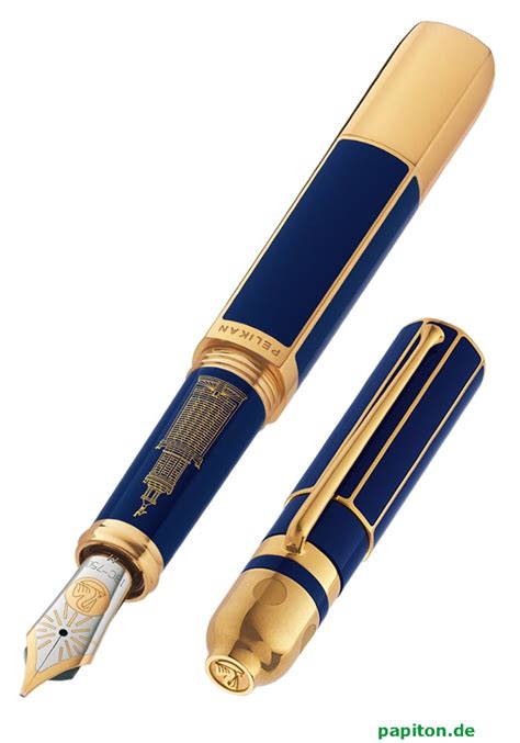 Pelikan Limited Edition 'Lighthouse of Alexandria' Pelikan Fountain Pen ...