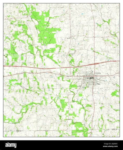 Schulenburg, Texas, map 1965, 1:24000, United States of America by Timeless Maps, data U.S ...