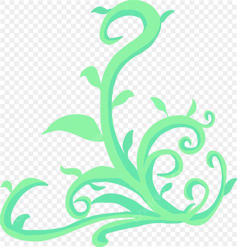 Vines Plants Clipart Hd PNG, Beautiful Plant Vine Illustration, Plant ...