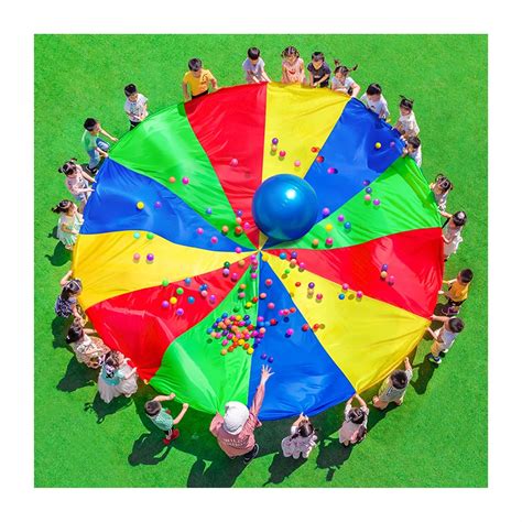 Buy Parachute Games For Kids | Balance & Coordination Training Rainbow ...