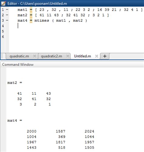 Matrix Multiplication in Matlab | How to Perform Matrix Multiplication?