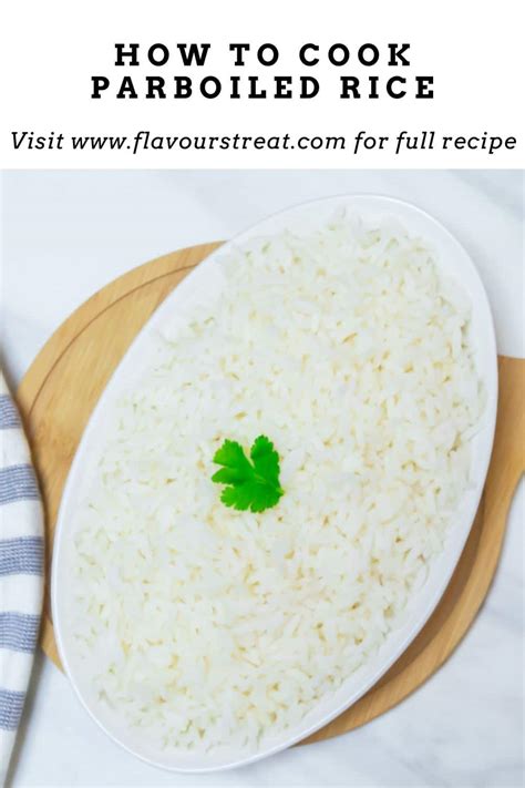 Parboiled Rice Recipe - Stovetop and Instant Pot - Flavors Treat