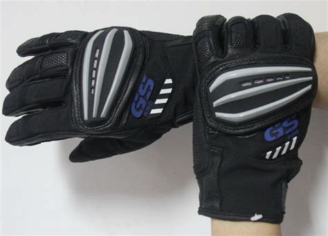 GS Pro Gloves For GS1200 Rallye 4 Motocross Motorbike Mens Bike Gloves Mens Leather Gauntlets ...