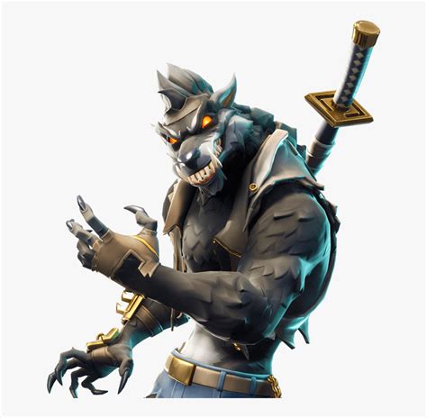 Dire Wolf Fortnite Png, Transparent Png - kindpng